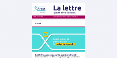 Newsletter Aract Occitanie janvier 2021 - Une