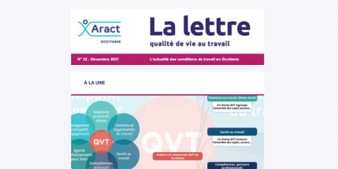 Newsletter Aract Occitanie - décembre 2021 - Une