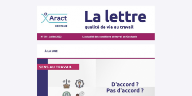 Newsletter Aract Occitanie - juillet 2022 - Une
