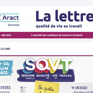 Newsletter Aract Occitanie - mai 2022 - Une