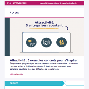 Newsletter Aract Occitanie septembre 2022