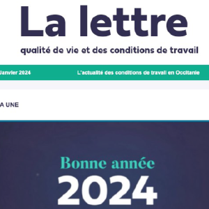 Newsletter de l'Aract Occitanie - janvier 2024