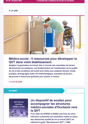 Newsletter Aract Occitanie octobre 2021