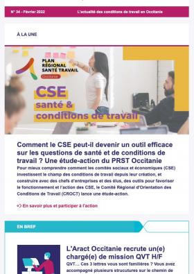 Newsletter Aract Occitanie février 2022