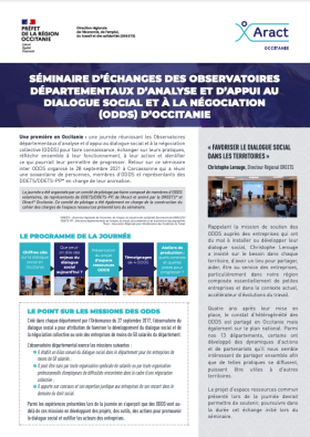 Synthèse de la journée régionale d'échanges des ODDS d'Occitanie du 28 septembre